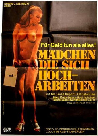 Póster de Mädchen, die sich hocharbeiten