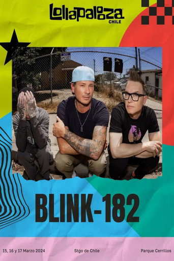 Póster de Blink-182 - Lollapalooza 2024