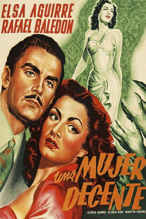 Póster de Una mujer decente