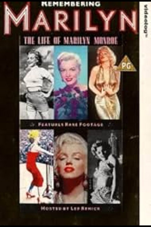 Póster de Remembering Marilyn