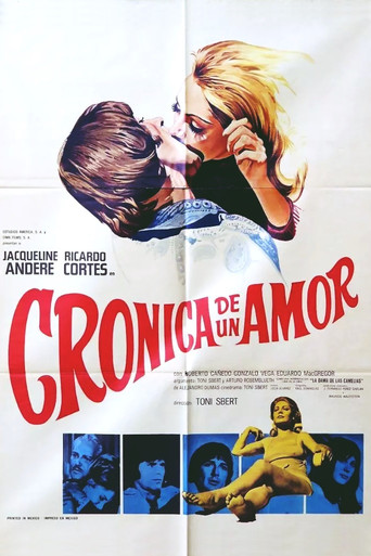 Póster de Crónica de un amor