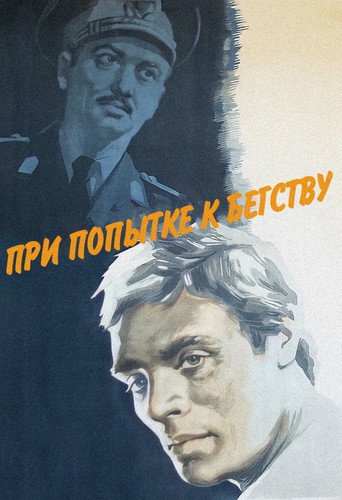 Póster de При попытке к бегству