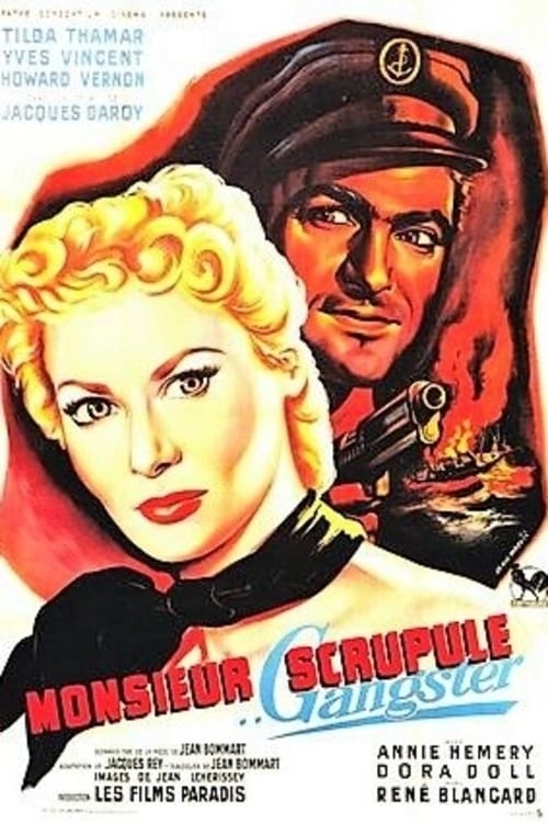 Póster de Monsieur Scrupule, gangster