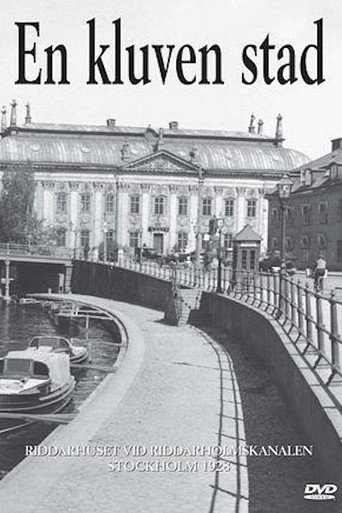 Póster de En kluven stad
