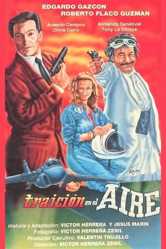 Póster de Traición en el aire