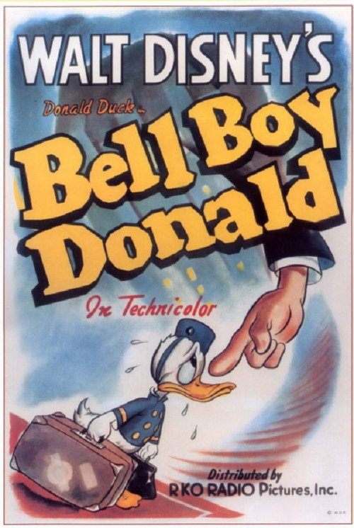 Póster de Bellboy Donald