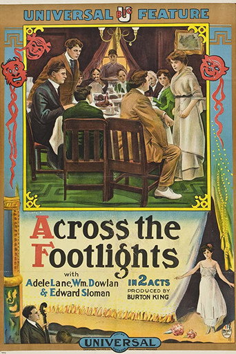 Póster de Across the Footlights