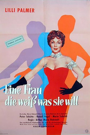Póster de Eine Frau, die weiß was sie will