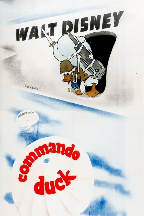 Póster de El pato Donald: Commando Duck