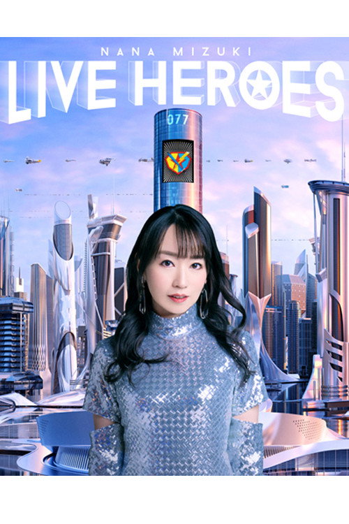 Póster de NANA MIZUKI LIVE HEROES 2023 -LIGHTENING MODE-