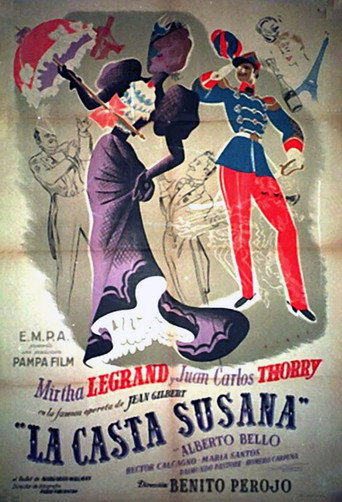 Póster de La casta Susana