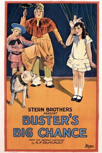 Póster de Buster's Big Chance