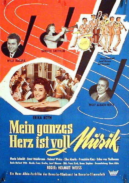 Póster de Mein ganzes Herz ist voll Musik