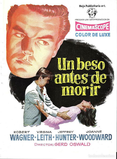 Póster de A Kiss Before Dying