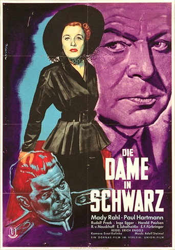 Póster de Die Dame in Schwarz