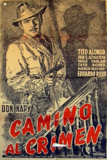 Póster de Camino al crimen