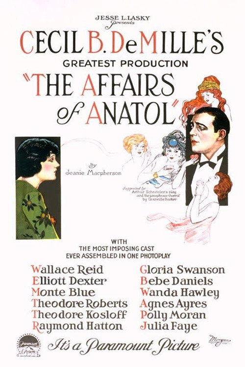 Póster de The Affairs of Anatol