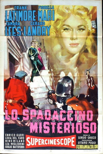 Póster de Lo spadaccino misterioso