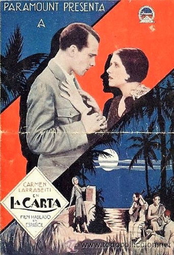 Póster de La carta