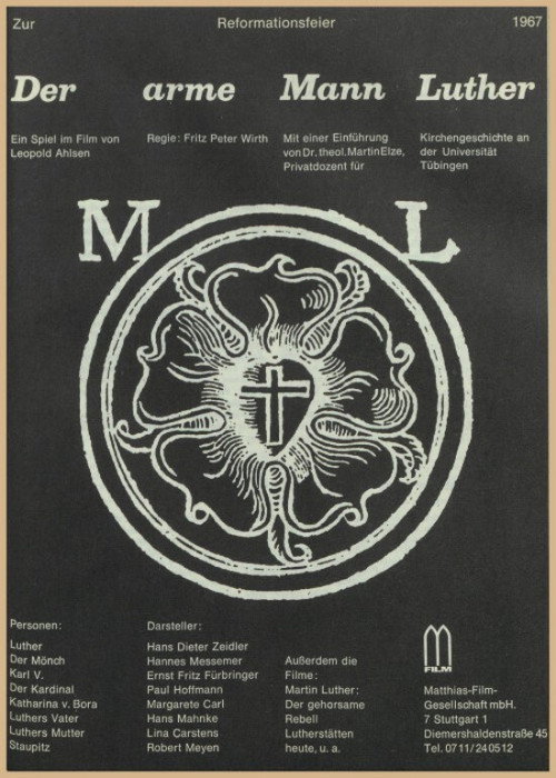 Póster de Der arme Mann Luther