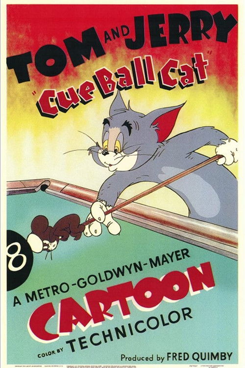 Póster de Cue Ball Cat