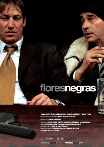 Póster de Flores Negras