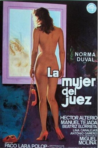Póster de La mujer del juez