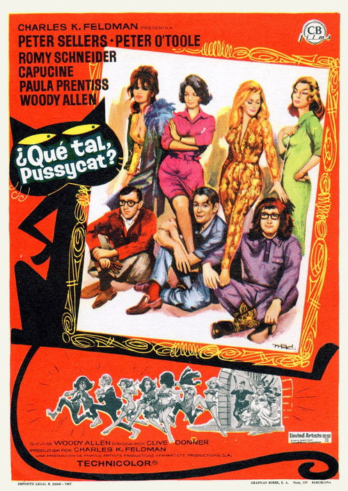 Póster de ¿Qué pasa Pussycat?