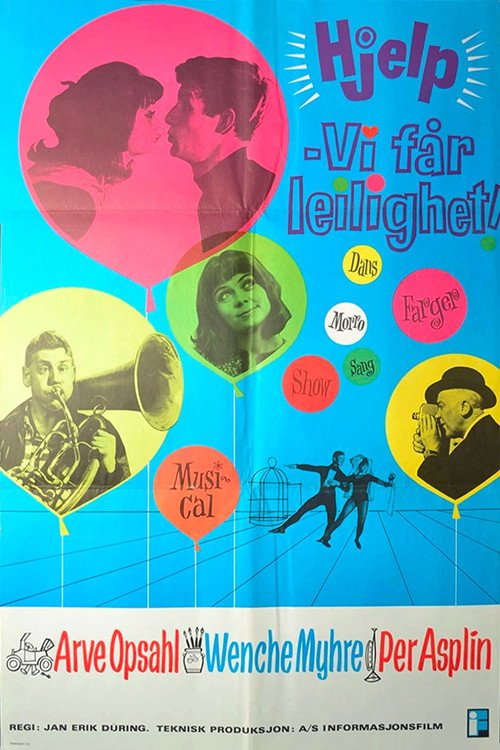 Póster de Hjelp - Vi får leilighet!