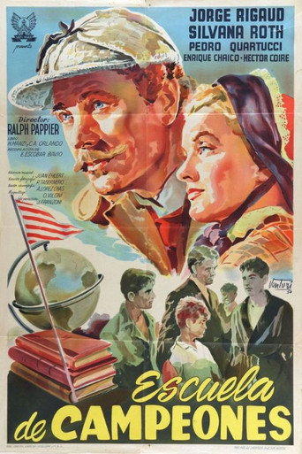 Póster de Escuela de campeones