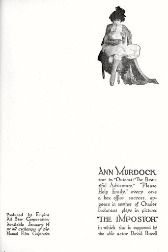 Póster de The Impostor