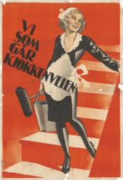 Póster de Vi som går kjøkkenveien