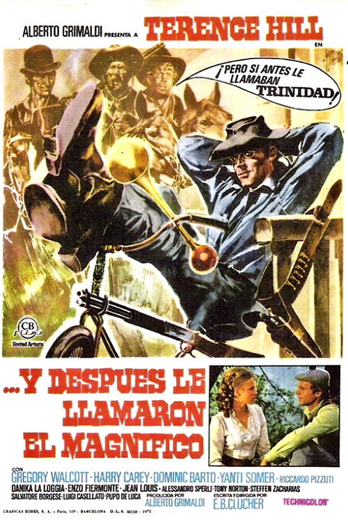 Póster de E poi lo chiamarono il magnifico