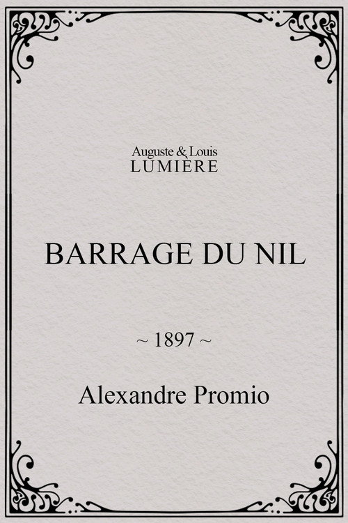 Póster de Barrage du Nil