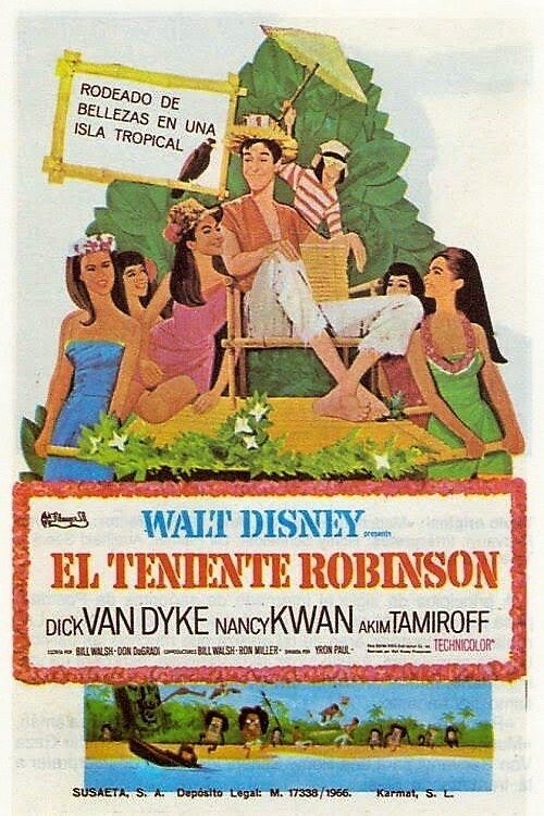 Póster de Lt. Robin Crusoe U.S.N.