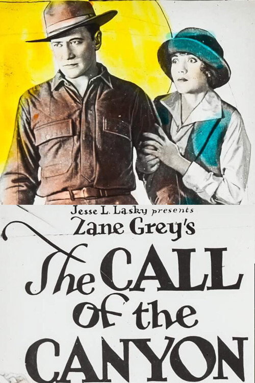 Póster de The Call of the Canyon