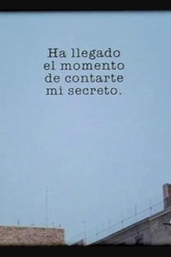 Póster de Ha llegado el momento de contarte mi secreto