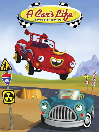 Póster de A Car's Life: Sparky's Big Adventure