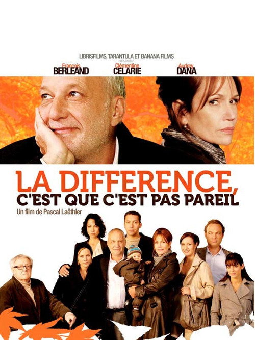 Póster de La différence, c'est que c'est pas pareil