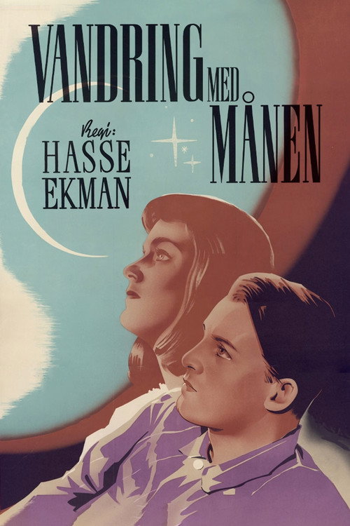 Póster de Vandring med månen