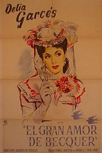 Póster de El gran amor de Bécquer