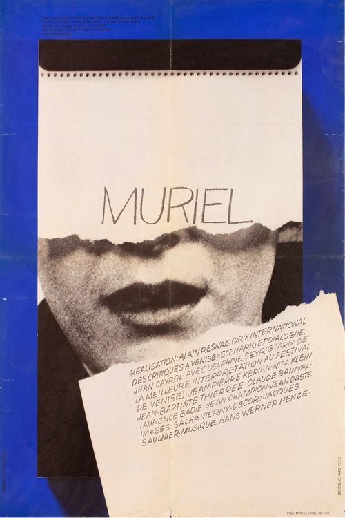 Póster de Muriel, ou le Temps d'un retour