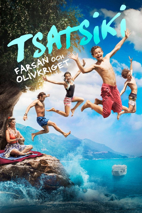 Póster de Tsatsiki, farsan och olivkriget