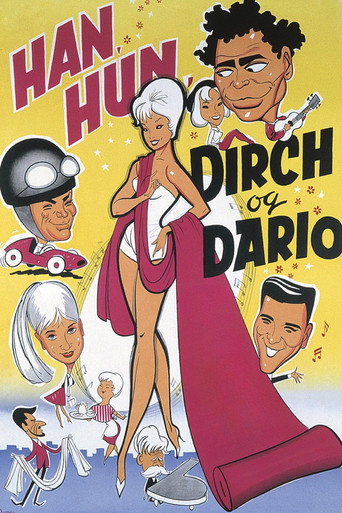 Póster de Han, hun, Dirch og Dario