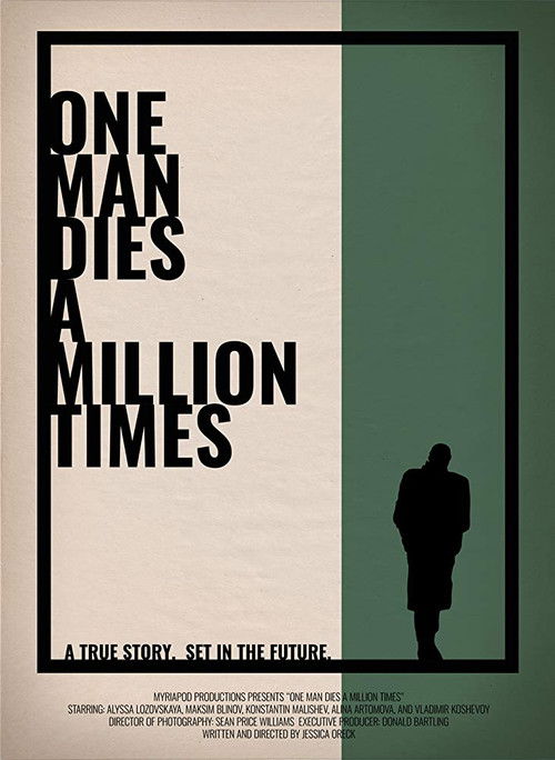 Póster de One Man Dies a Million Times