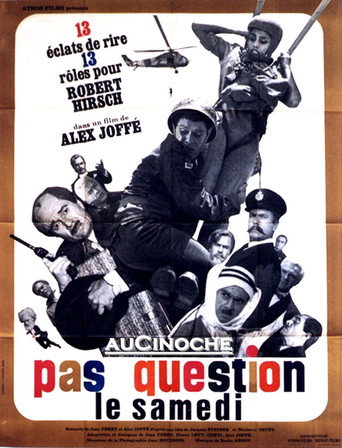 Póster de Pas question le samedi