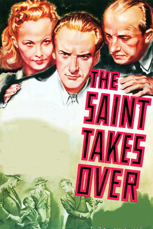 Póster de The Saint Takes Over