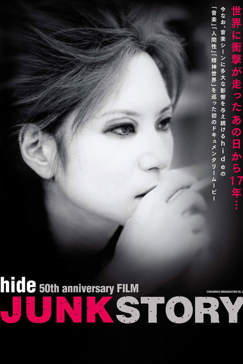 Póster de hide 50th anniversary FILM 「JUNK STORY」