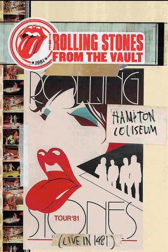 Póster de The Rolling Stones: Hampton Coliseum (Live 1981)