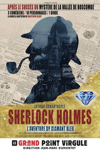 Póster de Sherlock Holmes et l'Aventure du Diamant Bleu